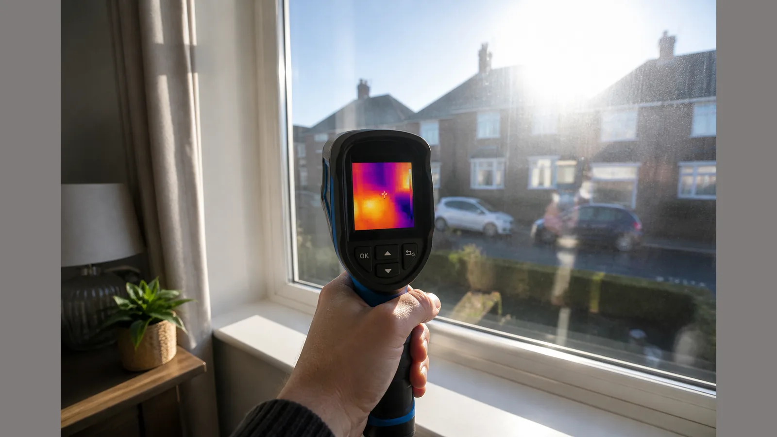 UK guide visual for common mistakes using thermal camera UK